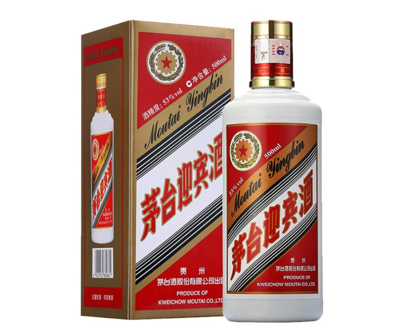 茅台迎賓酒 マオタイ酒 五星麦 KWEICHOW MOUTAI 貴州茅台酒 - 飲料/酒