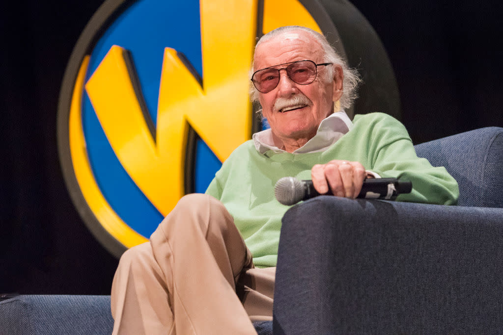 Stan Lee appears at Wizard World Comic Con on Jan. 6 in New Orleans. (Photo: Erika Goldring/Getty Images)