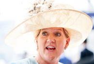 Clare Balding during Derby Day of the 2019 Investec Derby Festival at Epsom Racecourse, Epsom.