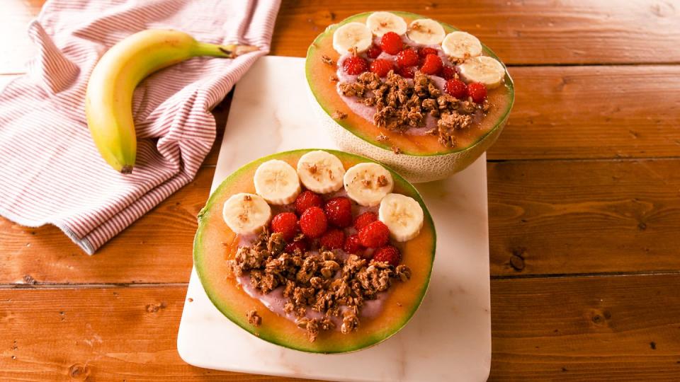 Cantaloupe Breakfast Bowls