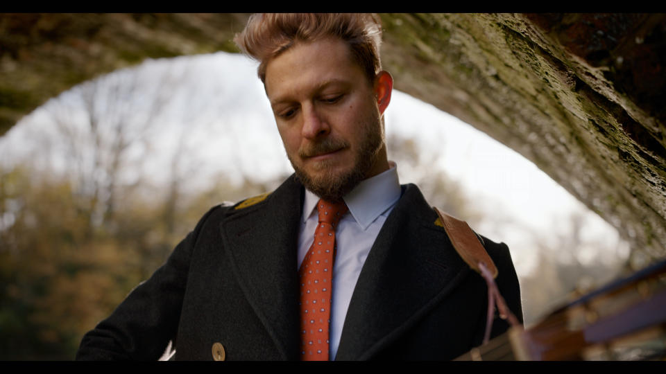 Singer Benjamin Scheuer unveiled his new single, "Empty Stage," this week. (Photo: Roseanna Anderson and Joshua Ben-Tovim)