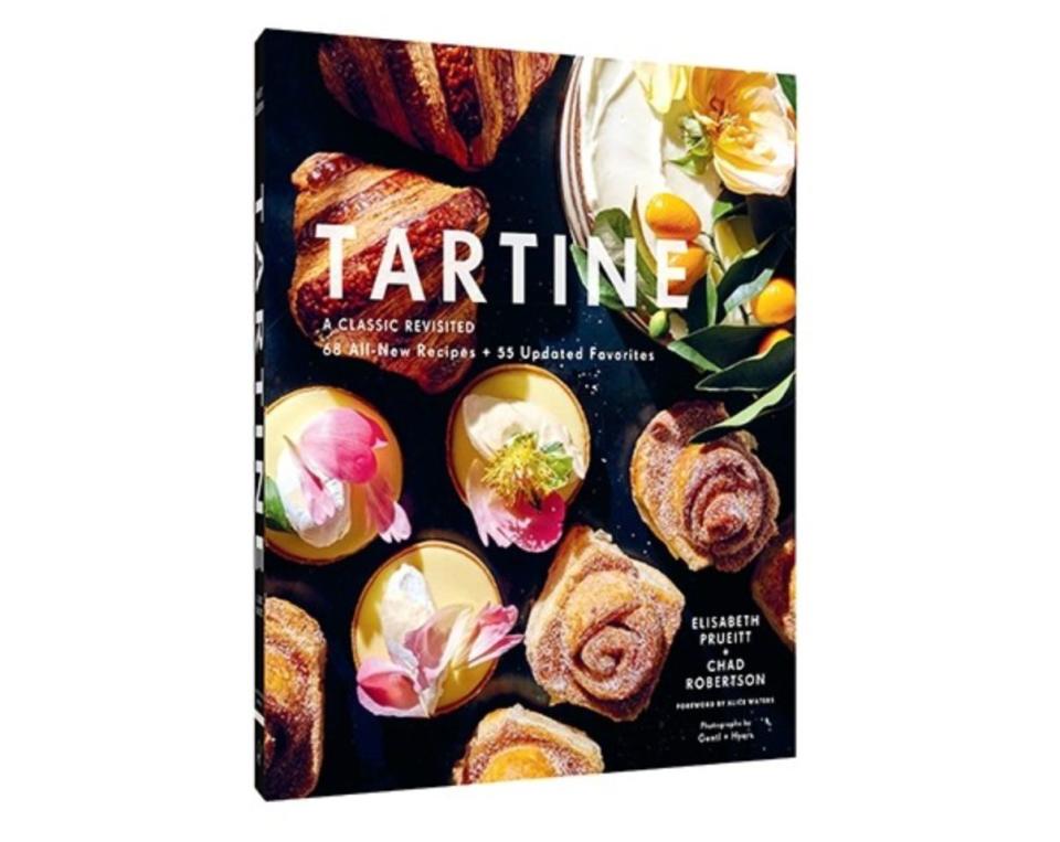 A cookbook tailored to your friends' taste in food or particular diet (<a href="https://www.amazon.com/Vegetables-Unleashed-Cookbook-Jose-Andres/dp/0062668382/ref=sr_1_1?gclid=EAIaIQobChMIipqlk_WZ5gIVlKDsCh0WkAUdEAAYASAAEgK_4fD_BwE&amp;hvadid=323513193118&amp;hvdev=c&amp;hvlocphy=1014315&amp;hvnetw=g&amp;hvqmt=e&amp;hvrand=4574763565249623926&amp;hvtargid=kwd-783026106927&amp;hydadcr=16213_9806166&amp;keywords=jose+andres+vegetables+unleashed&amp;qid=1575391102&amp;sr=8-1" target="_blank" rel="noopener noreferrer">vegan/vegetarian</a>, <a href="https://www.amazon.com/Easy-5-Ingredient-Ketogenic-Diet-Cookbook-ebook/dp/B077Y56PK8" target="_blank" rel="noopener noreferrer">keto</a>, <a href="https://www.amazon.com/Flavor-Flours-Buckwheat-Sorghum-Non-Wheat/dp/1579655130" target="_blank" rel="noopener noreferrer">gluten-free</a>) is always a good idea. If the couple are big bakers (or just baked goods lovers), consider <a href="https://www.chroniclebooks.com/titles/tartine-1.html" target="_blank" rel="noopener noreferrer">Tartine's latest</a>, which The New York Times named one of <a href="https://www.nytimes.com/2019/12/03/dining/best-baking-cookbooks.html?smid=fb-nytdining&amp;smtyp=cur&amp;fbclid=IwAR1dRQdg3uscBa8friCLcOu8n1pDsqG3R9HVatmeC1xfIPdopH8nqCVbthw" target="_blank" rel="noopener noreferrer">its best baking cookbooks of 2019.</a><br /><strong>&nbsp;﻿<a href="https://www.chroniclebooks.com/titles/tartine-1.html" target="_blank" rel="noopener noreferrer">Get "Tartine: A Classic Revisited" for $40</a>.</strong>