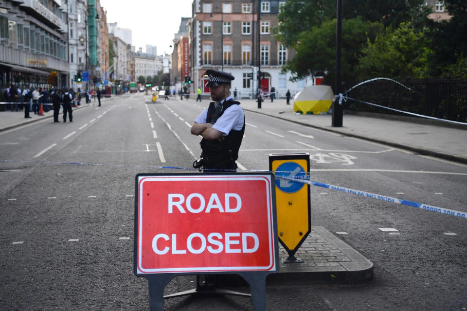 London knife attack