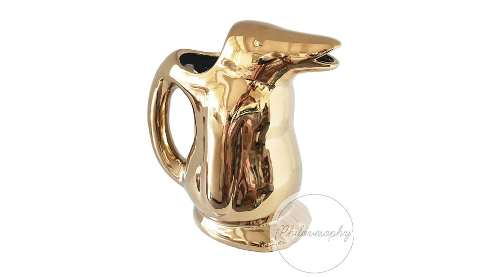 Gold Penguin Pitcher