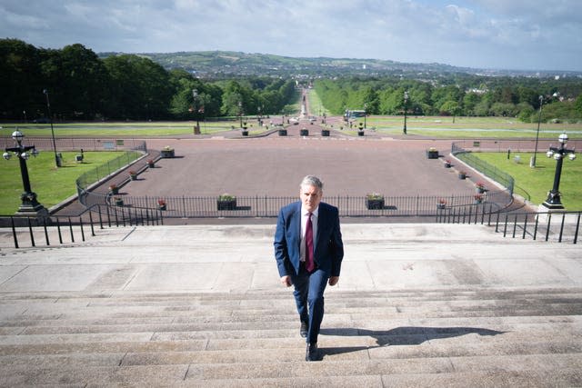 Keir Starmer visit to Dublin and Belfast