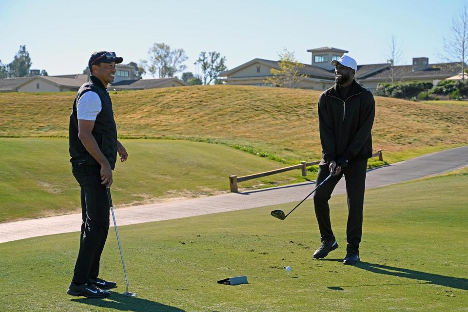 Tiger Woods, Dwyane Wade