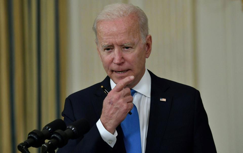 President Joe Biden has vowed to make make it easier to unionize as he pushes for a major overhaul of the U.S. energy system. (Photo: NICHOLAS KAMM via Getty Images)