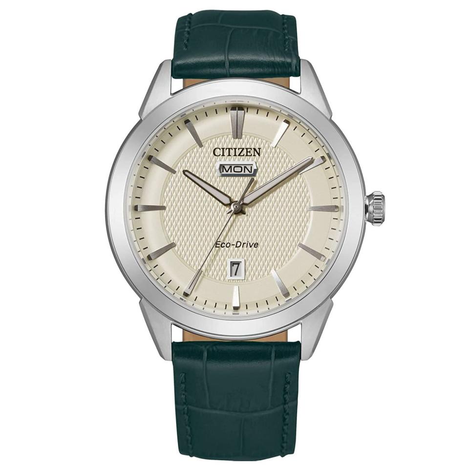 9) Eco-Drive Corso AW0090-11Z Solar Watch