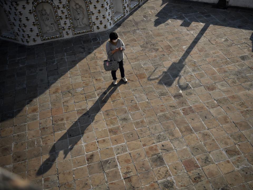 Wat Arun, Bangkok, during coronavirus outbreak