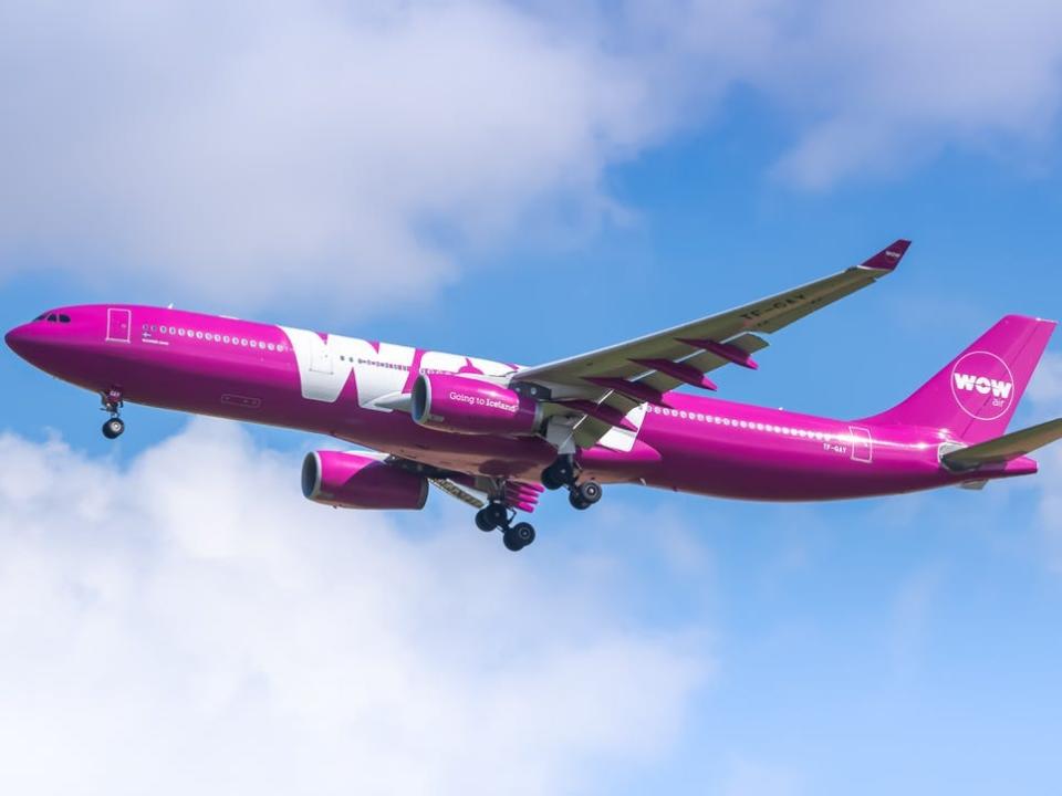 WOW Air Airbus A330.