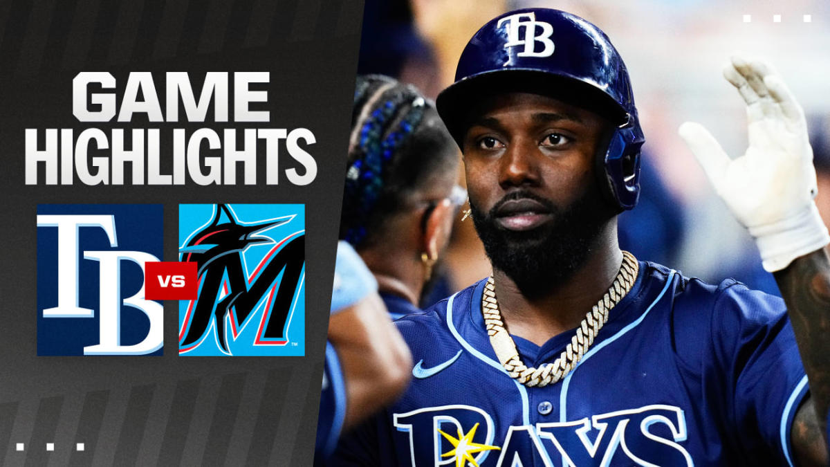 Highlights from the game between the Rays and Marlins – Yahoo Sports