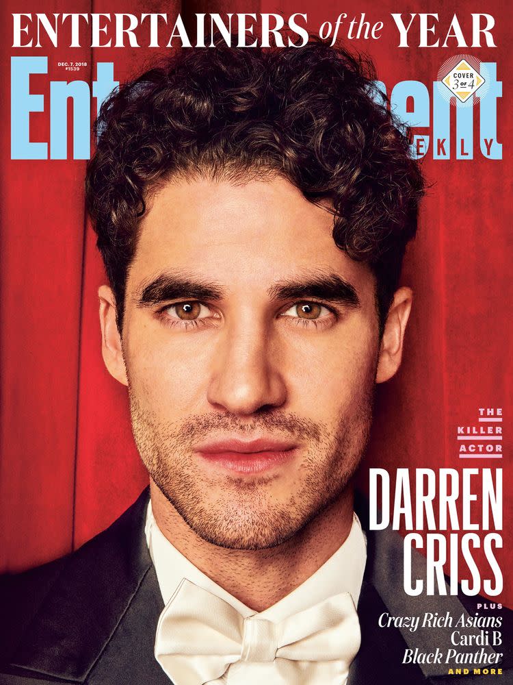 Darren Criss is one of EW's 2018 Entertainers of the Year