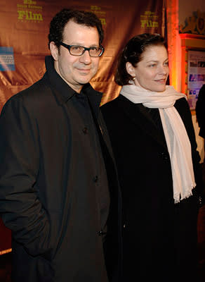 Director Adam Brooks and wife at the Santa Barbara Film Festival premiere of Universal Pictures' Definitely, Maybe  01/24/2008 Photo: Ray Mickshaw, WireImage.com