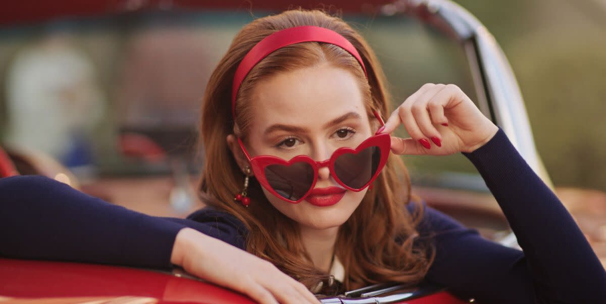 riverdale “chapter one hundred eighteen don\t worry darling” image number rvd701fg0001r pictured madelaine petsch as cheryl blossom photo the cw © 2023 the cw network, llc all rights reserved