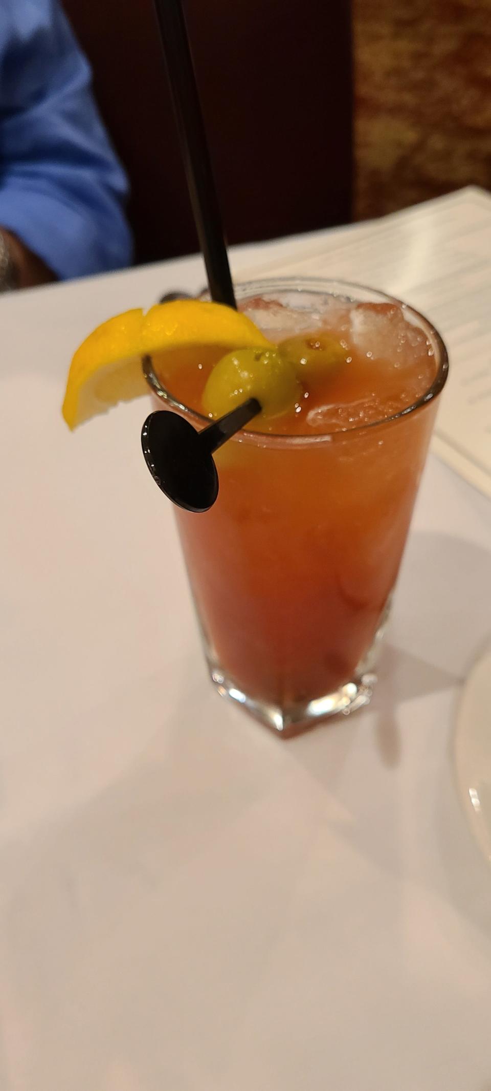 Capital Grille's $12 Bloody Mary.