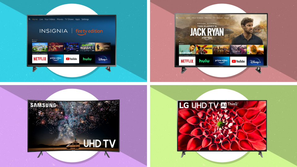 Pick a TV, any TV...and save big. (Photos: Amazon)