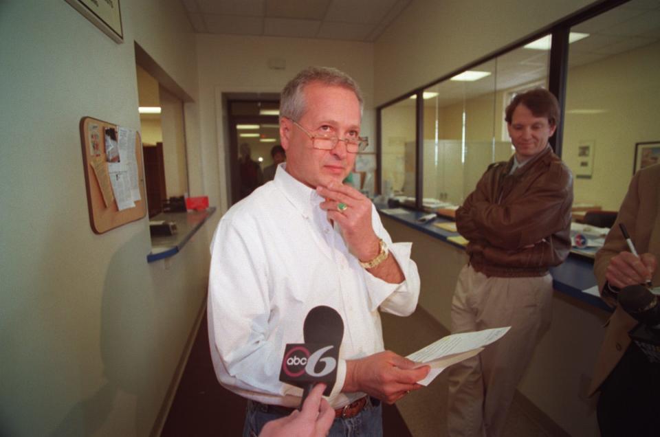 In a Journal file photo, Antonio Freitas acknowledges that he is the cooperating witness helping the FBI in the Operation Plunder Dome investigation of Providence City Hall.