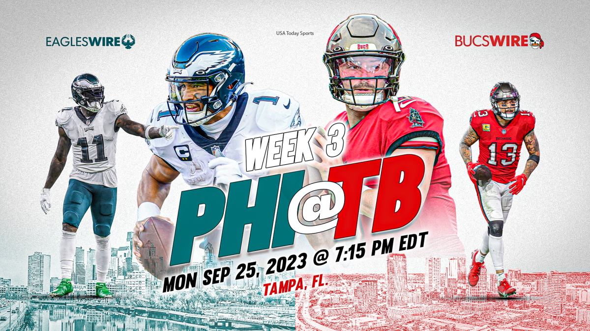 Tampa Bay Bucs vs Philadelphia Eagles: Week 3 Inactives - Bucs Nation