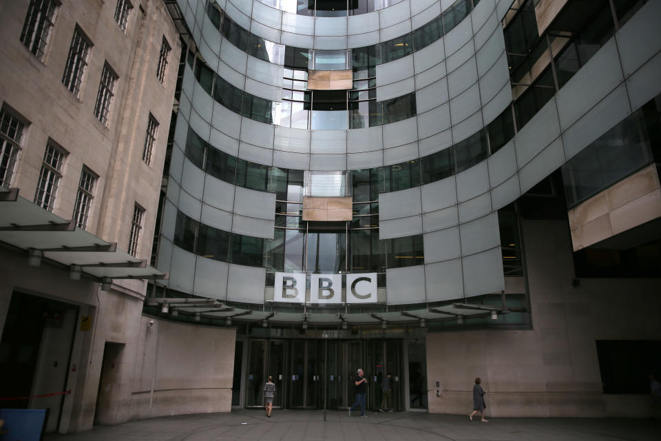 The British Broadcasting Corporation, or BBC, is funded by taxpayers in the United Kingdom. The United States spends considerably less on public media each year than many European democracies do.&nbsp; (Photo: AFP Contributor via Getty Images)