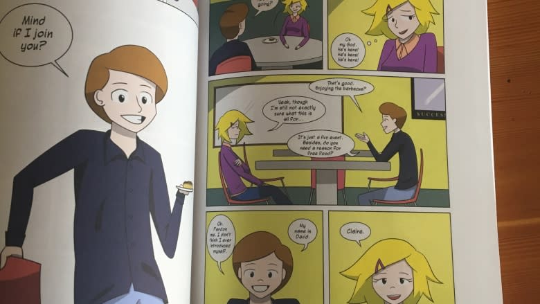 Not alone: B.C. artist with Asperger's describes high school in graphic novel