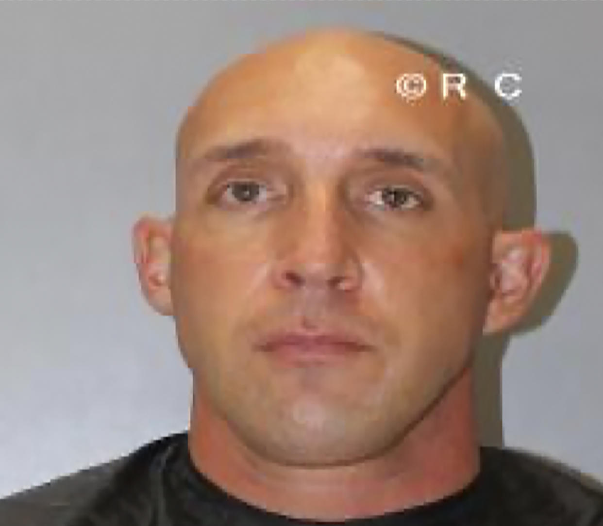 This April 14, 2021, booking photo provided by the Richland County, S.C., detention center shows Jonathan Pentland, a U.S. Army staff sergeant charged with third-degree assault and battery after a video went viral depicting him accosting and shoving a Black man in a South Carolina neighborhood. (Alvin S. Glenn Detention Center via AP)