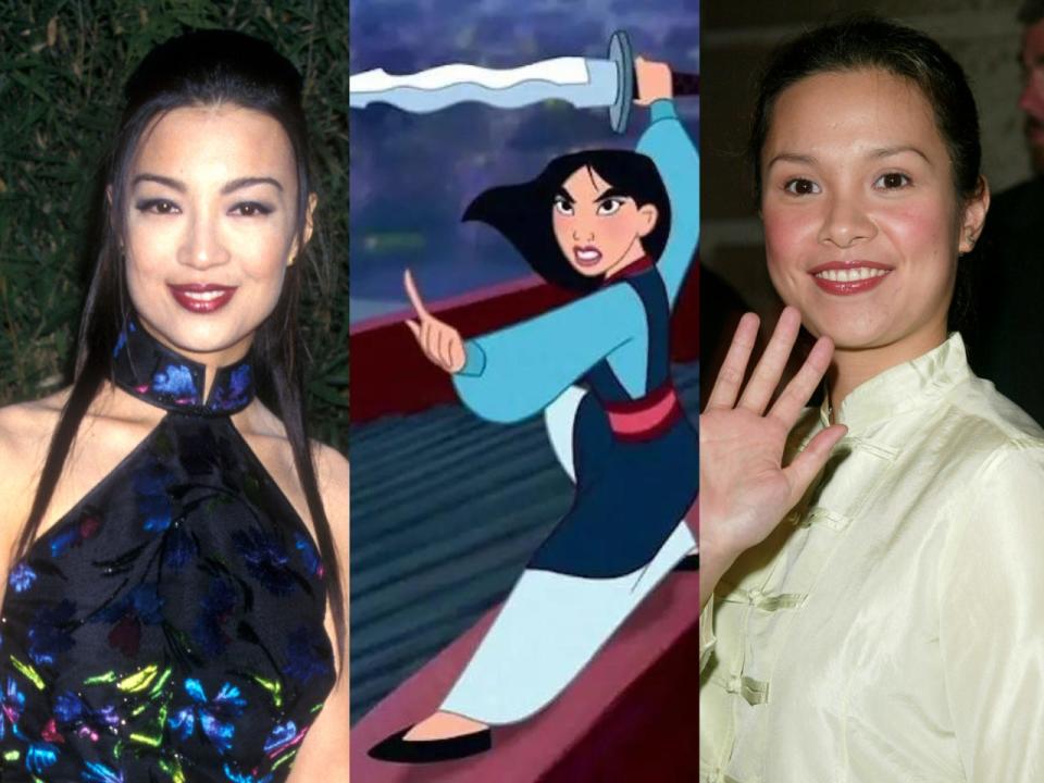 Ming-Na Wen was the voice behind Mulan, while Lea Salonga was the character's singing voice.