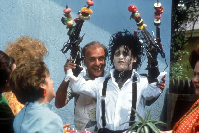 <p> Century Fox/Kobal/Shutterstock </p> Alan Arkin and Johnny Depp in 'Edward Scissorhands'