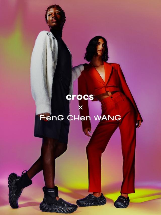 Feng Chen Wang Lends Its Deconstructed Spirit to Crocs