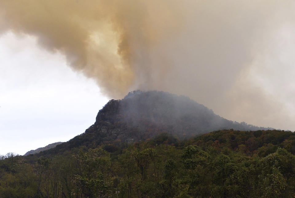 Drought and arson ignite wildfires across the Southeast