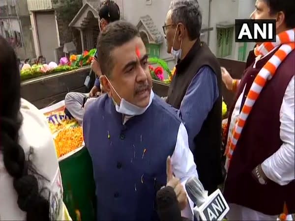 Bharatiya Janata Party (BJP) leader Suvendu Adhikari. (Photo/ANI)