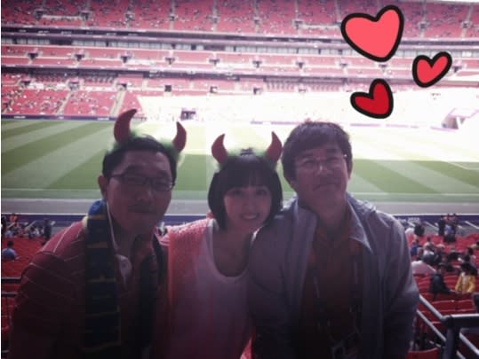 Han Hye Jin, Lee Kyung Gyu & Kim Je Dong at London