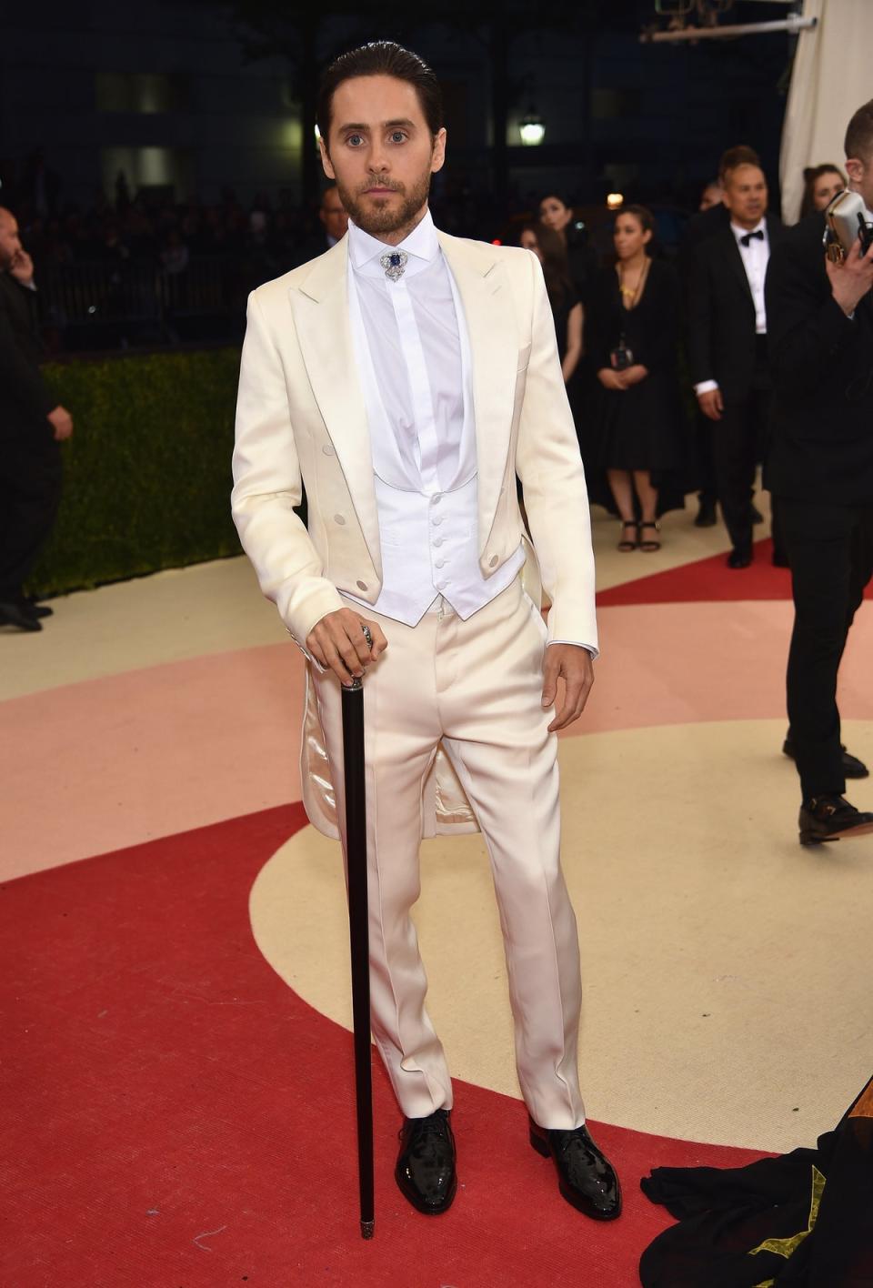 Jared Leto at the Met Gala 2016 (Getty Images)