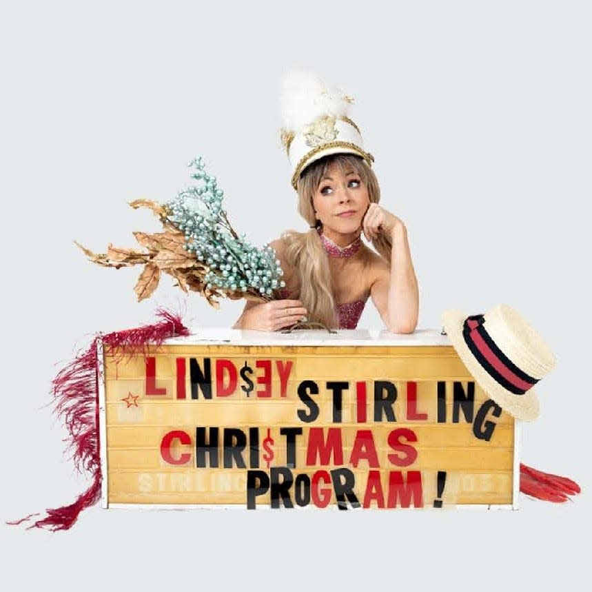 Lindsey Stirling will perform her holiday show Dec. 6 at the Brown County Music Center.