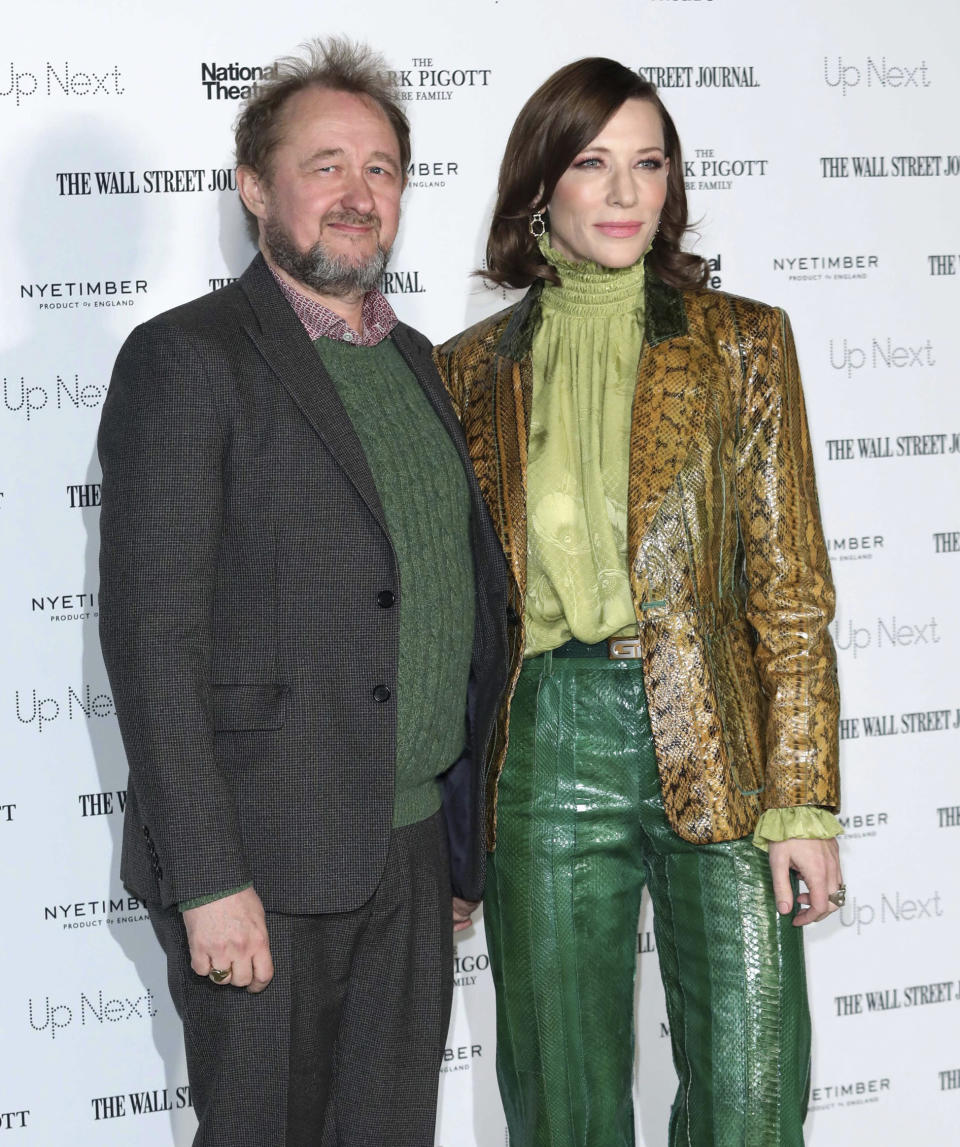 Cate Blanchett and her husband Andrew Upton at the Up Next Gala at The National Theatre. (zz/KGC-161/STAR MAX/IPx)