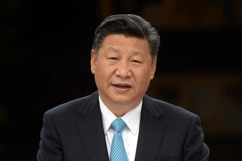 Pictured is Chinese President Xi Jinping