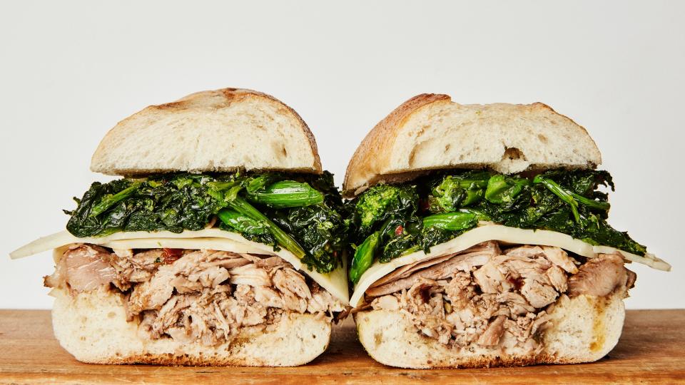 Slow-Cooker Roast Pork Sandwiches