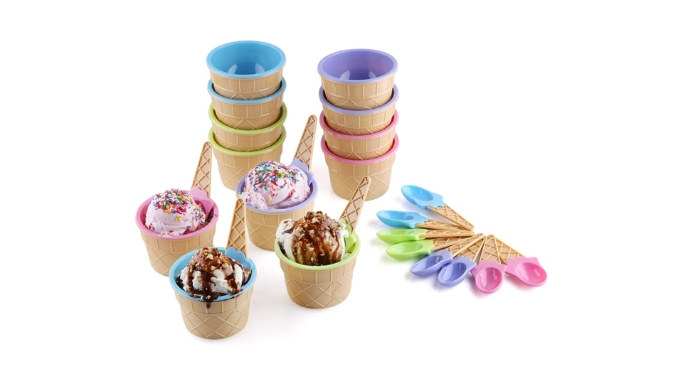 Best ice cream gifts for ice cream lovers: Bowl and spoon set