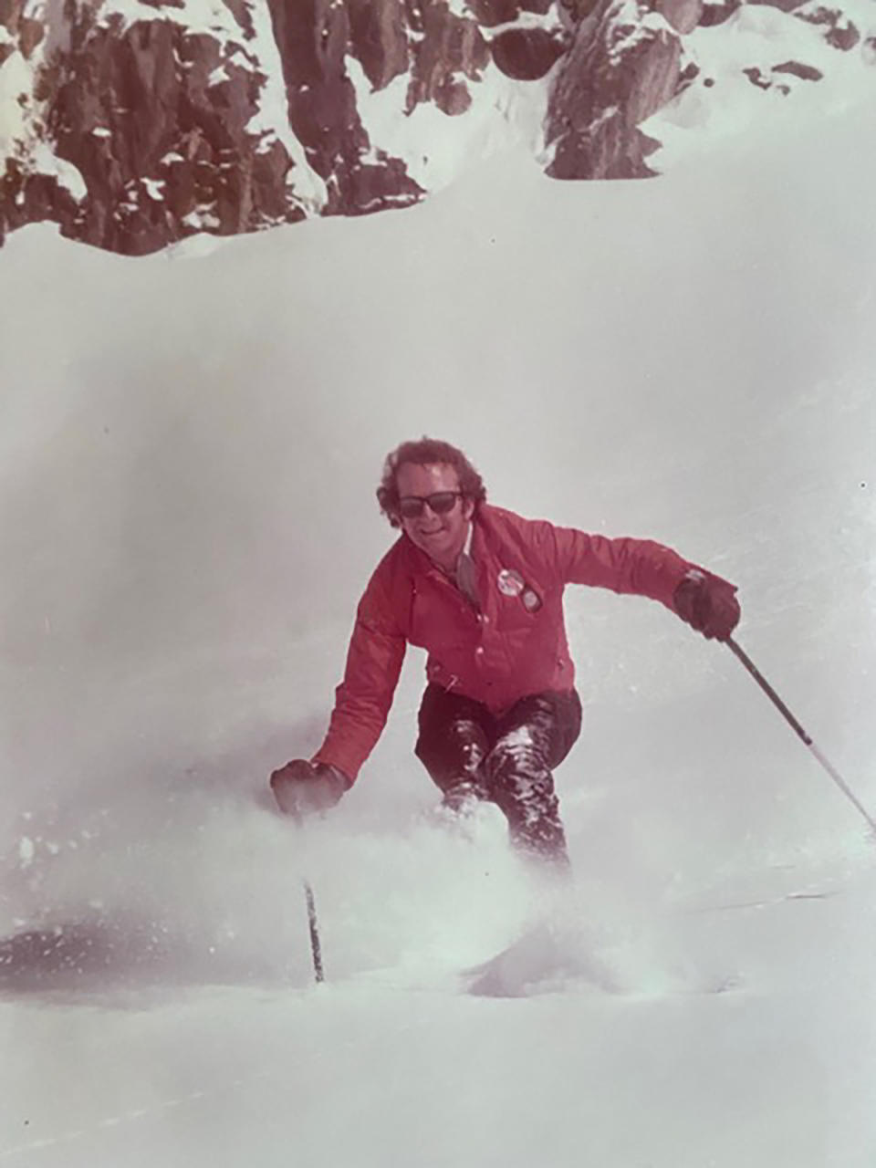 Gow skiing in the 70s<span class="copyright">Courtesy John Gow</span>