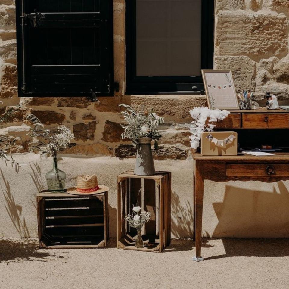 Un décor de mariage d’un autre temps