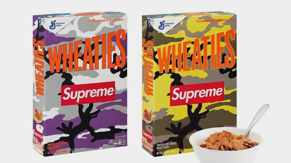 Supreme's Wheaties Collaboration Drops This Week