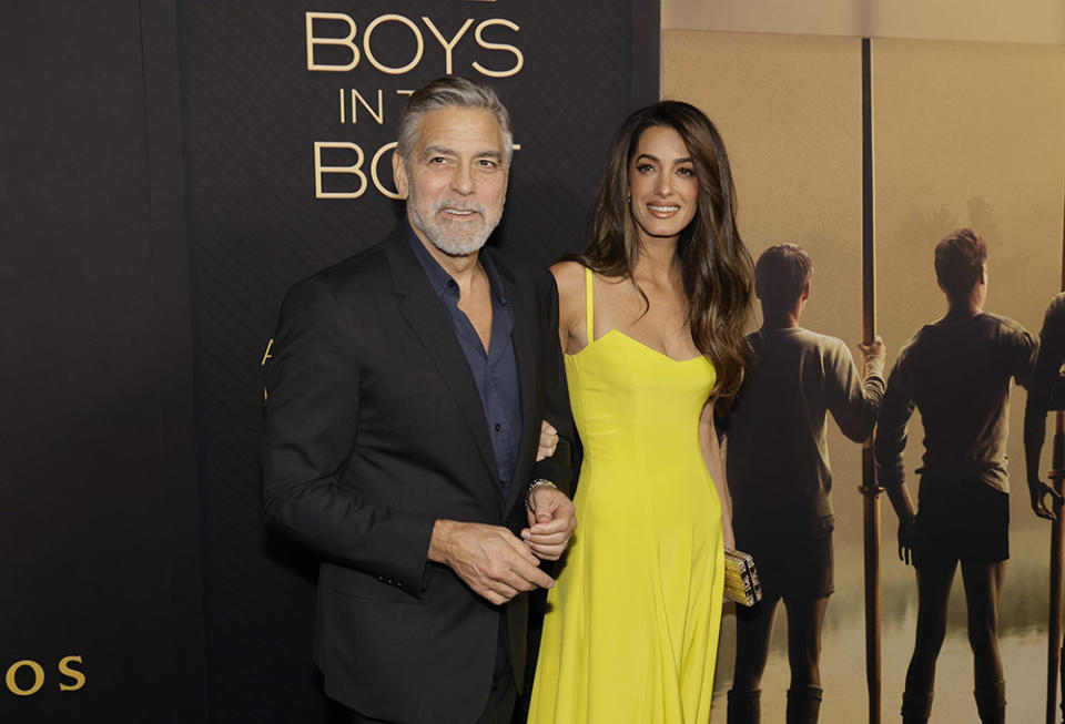 George Clooney and Amal Clooney