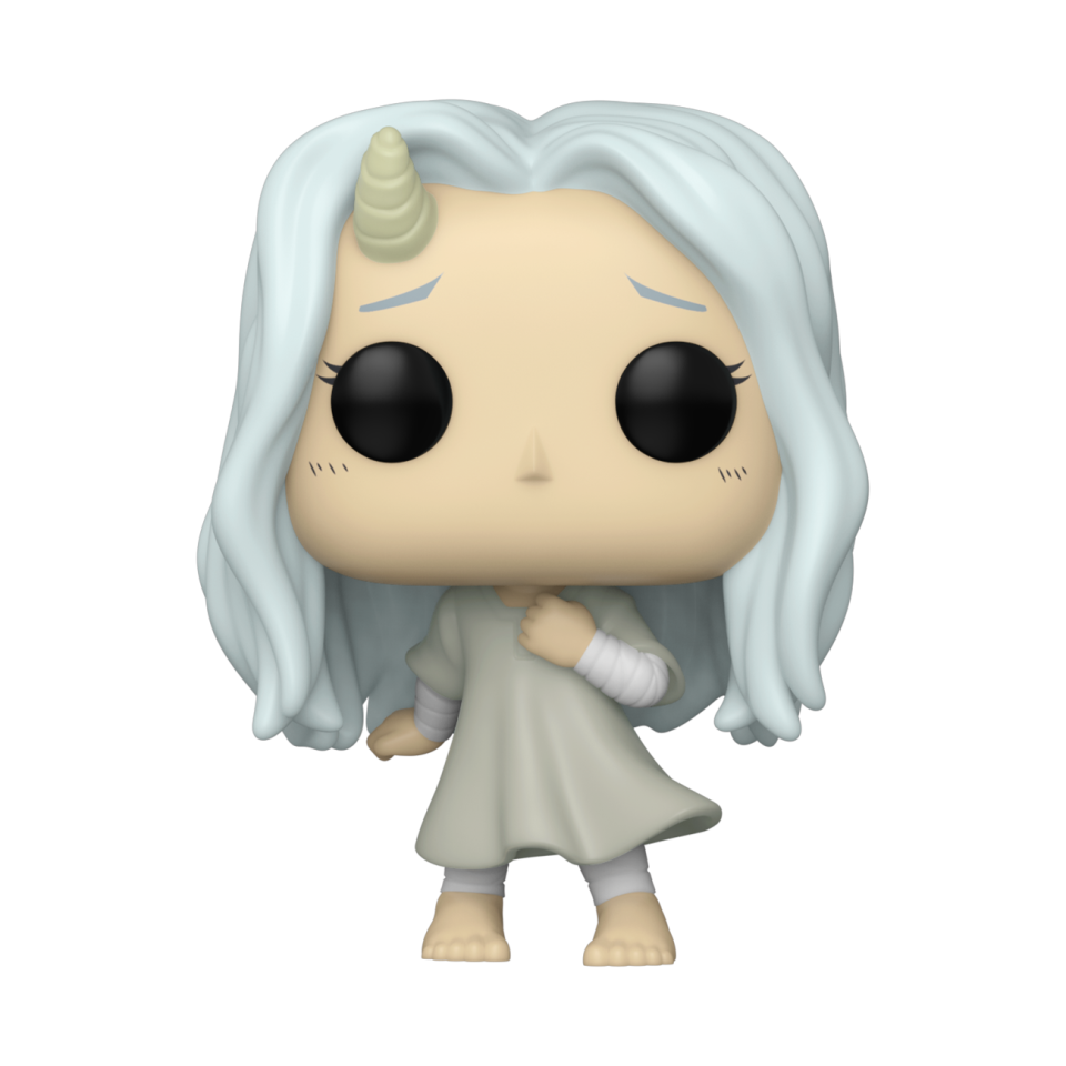 My Hero Academia's Eri in a white dress as a Funko figure