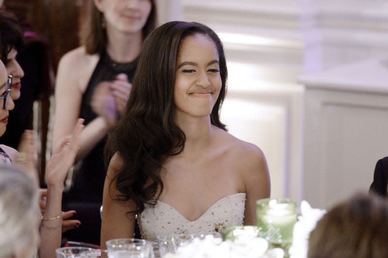 WASHINGTON, DC - MARCH 10: Malia Obama attends a State Dinner at the White House March 10, 2016 in Washington, D.C. Hosted by President and First Lady Obama, the dinner is in honor of Prime Minister Justin Trudeau and First Lady Sophie Gregoire Trudeau of Canada. - Photo: Olivier Douliery-Pool (Getty Images)