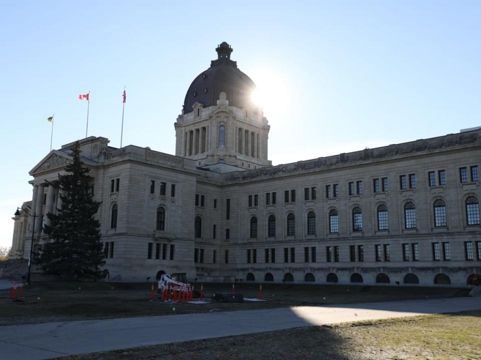 Two MLAs were forced to leave the Saskatchewan legislative chamber on Wednesday for breaching rules. (Matt Duguid/CBC News - image credit)