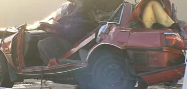 Three teenagers killed in horror crash at Coolaroo. Photo: 7News
