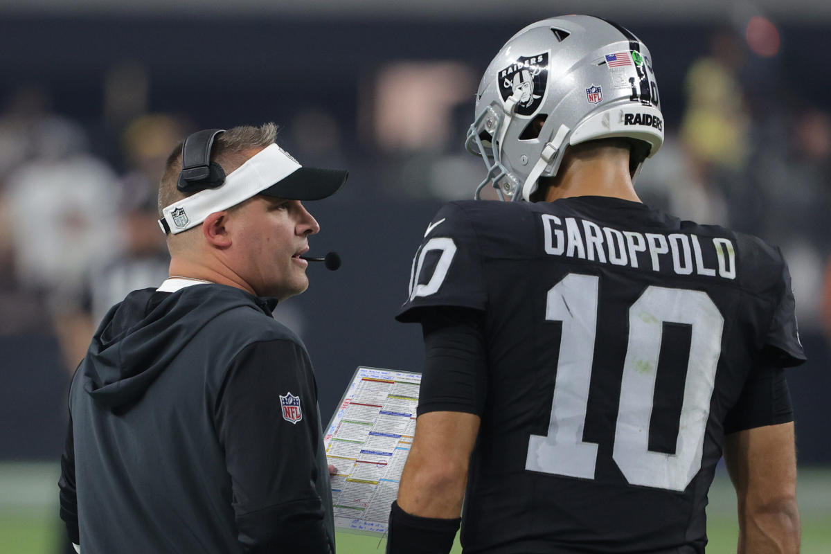 Raiders look like a new team after Josh McDaniels was fired, blast the  Giants - Yahoo Sports