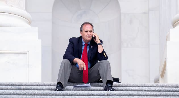 Rep. Ed Perlmutter (D-Colo.) sits on the steps of the U.S. Capitol on June 24, 2022. (Photo: Tom Williams/CQ-Roll Call, Inc via Getty Images)
