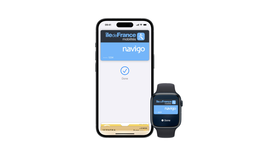 Apple 錢包新增巴黎交通卡「Navigo」，朝聖世界級運動盛事 iPhone／Apple Watch 一拍乘車前往