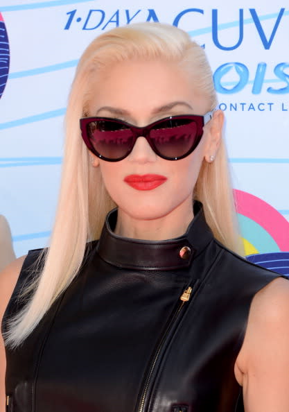 Singer Gwen Stefani arrives at the 2012 Teen Choice Awards at Gibson Amphitheatre on July 22, 2012 in Universal City, California. (Photo by Jason Merritt/Getty Images)