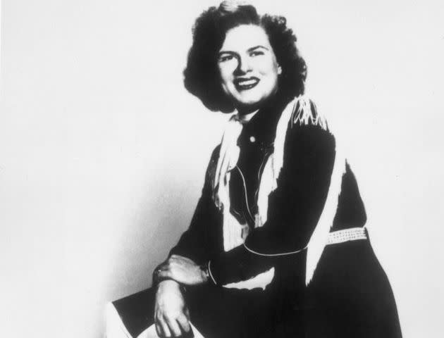 Frank Driggs Collection/Getty Images American country singer Patsy Cline is pictured here in 1955.